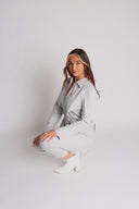 Justine Utility Cargo Detailed Jumpsuit