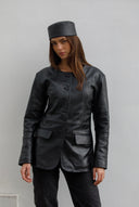 The Noir Leather Hat - Limited Edition