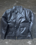 Retro 90s Oversized Leather Jacket

Buttery Lambskin Sample Piece Size Small