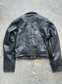 CROPPED VINTAGE-INSPIRED JACKET SHEEPSKIN LEATHER (SAMPLE PIECE)