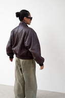 Siena Oversized Funnel Neck Bomber