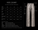 Viper Python Leather Trousers