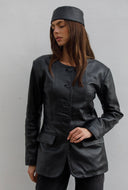 The Noir Leather Hat - Limited Edition