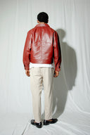 Kaia Boxy Leather Jacket
