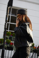 Noir Shearling Fur Hat - Limited Edition