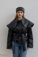 Noir Shearling Fur Hat - Limited Edition