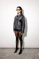 Neo Boxy Blouson Leather Jacket