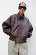 Siena Oversized Funnel Neck Bomber
